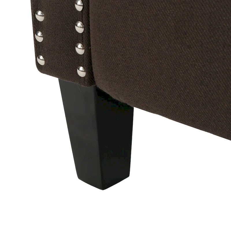 Fauteuil inclinable classique en tissu, fauteuil élégant pour salon, chambre à coucher