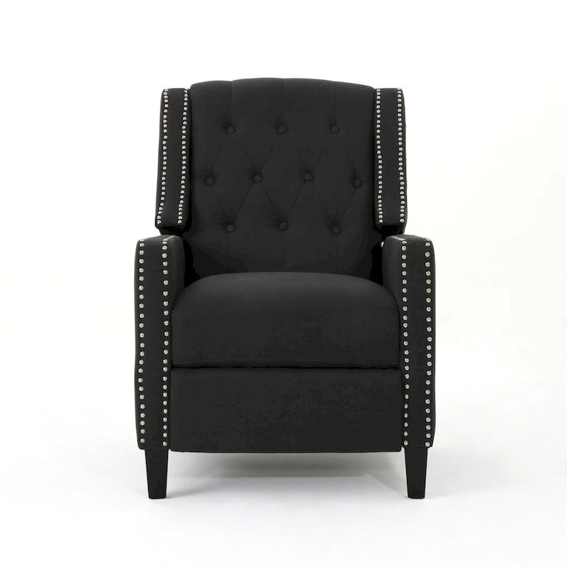 Fauteuil inclinable classique en tissu, fauteuil élégant pour salon, chambre à coucher