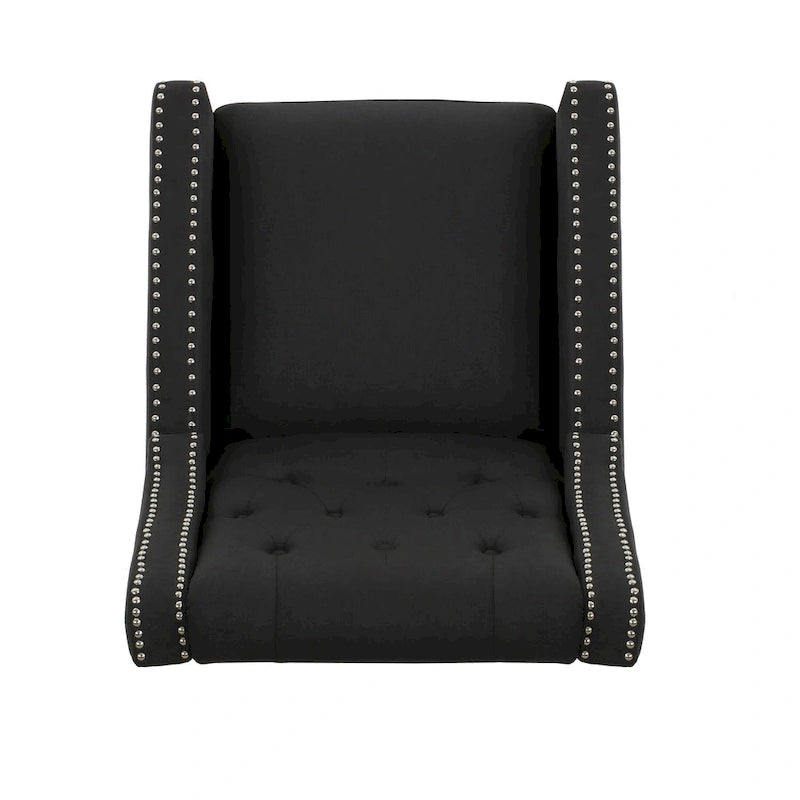 Fauteuil inclinable classique en tissu, fauteuil élégant pour salon, chambre à coucher