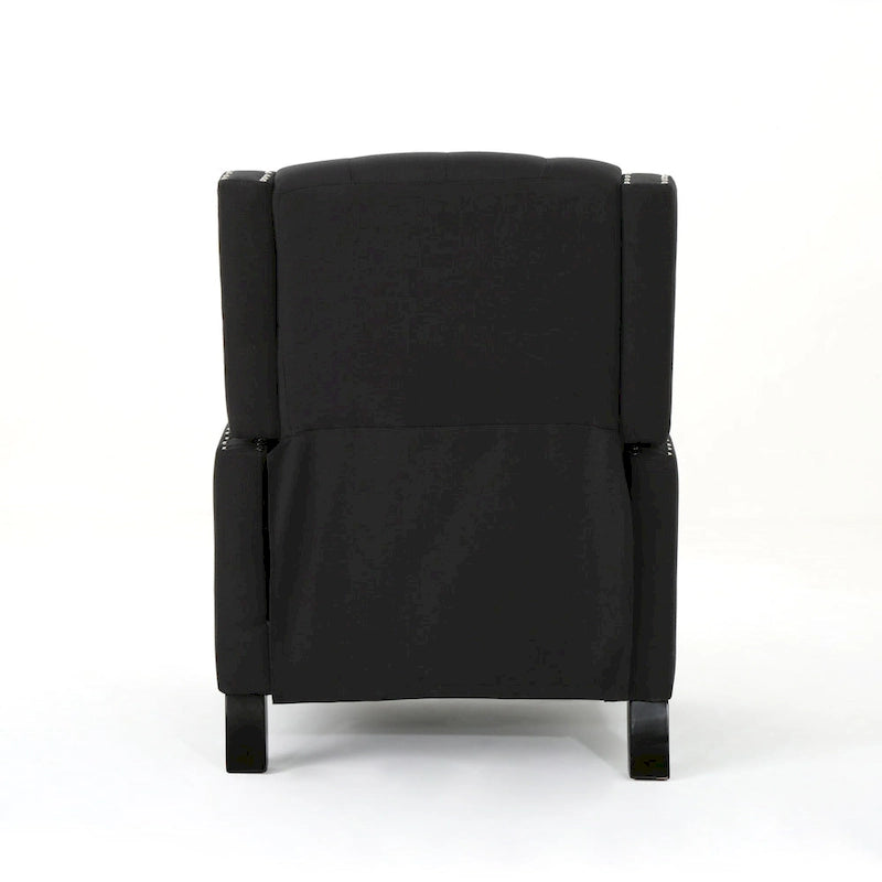 Fauteuil inclinable classique en tissu, fauteuil élégant pour salon, chambre à coucher