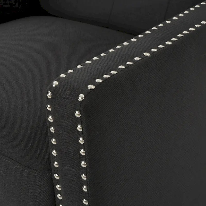 Fauteuil inclinable classique en tissu, fauteuil élégant pour salon, chambre à coucher