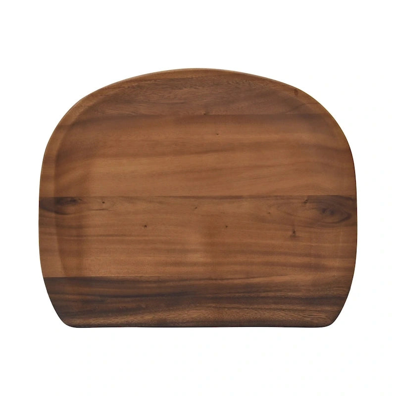 Tabouret de comptoir en acacia massif sans dossier - Tabouret de comptoir