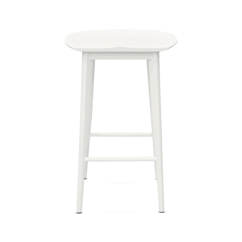 Tabouret de comptoir en acacia massif sans dossier - Tabouret de comptoir