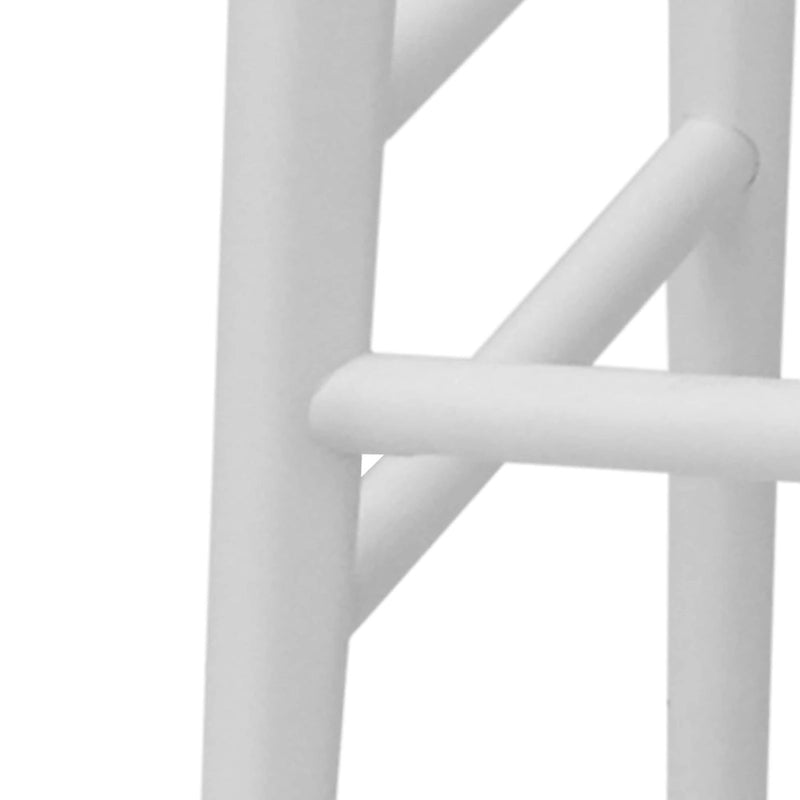 Tabouret de comptoir en acacia massif sans dossier - Tabouret de comptoir