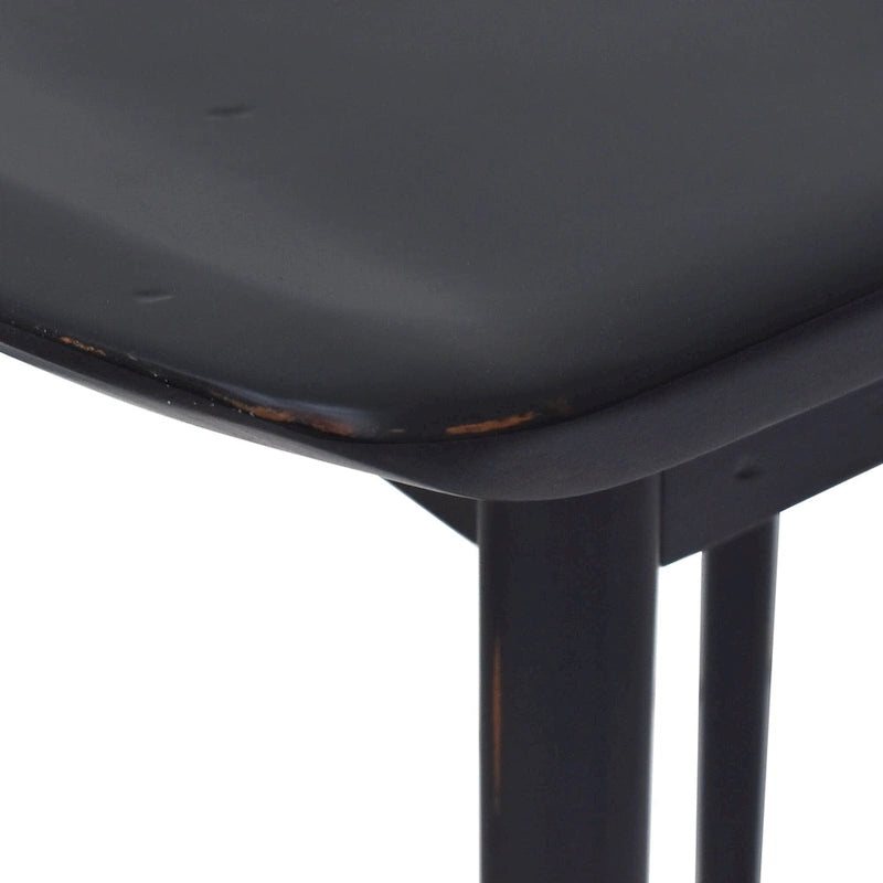 Tabouret de comptoir en acacia massif sans dossier - Tabouret de comptoir