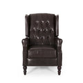 Fauteuil club en simili-cuir