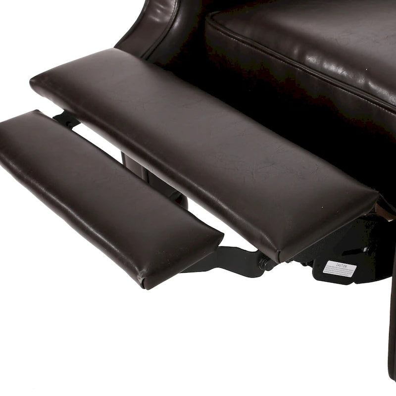 Fauteuil club en simili-cuir