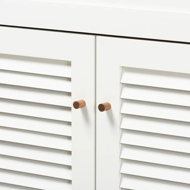 Carson Carrington Agnew Modern and Contemporary 11-shelf Shoe Cabinet