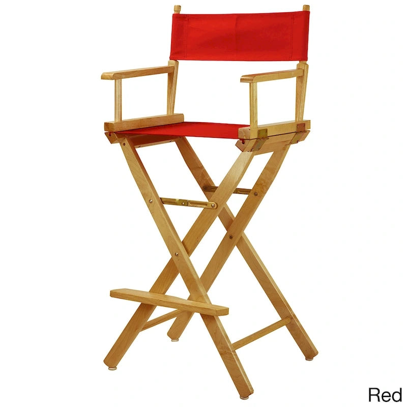 Chaise de réalisateur 30 pouces Natural Frame