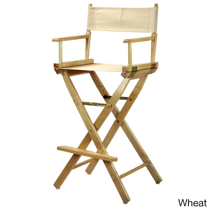 Chaise de réalisateur 30 pouces Natural Frame