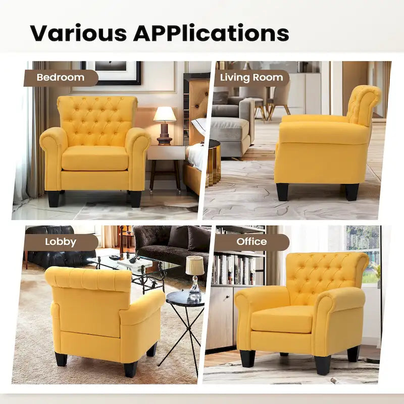 Fauteuil lounge/club moderne, adapté au salon