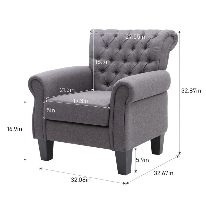 Fauteuil lounge/club moderne, adapté au salon