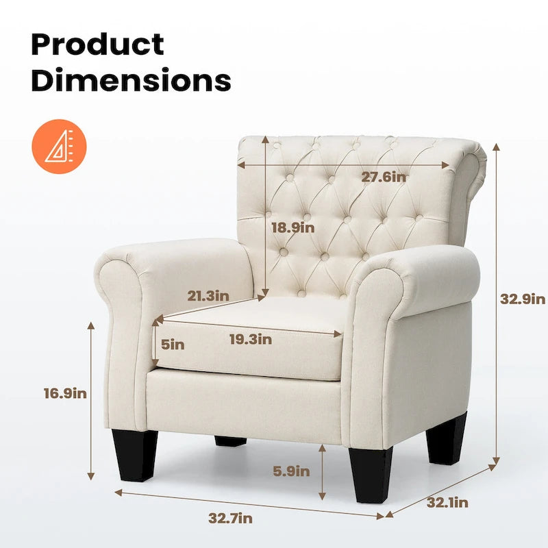 Fauteuil lounge/club moderne, adapté au salon