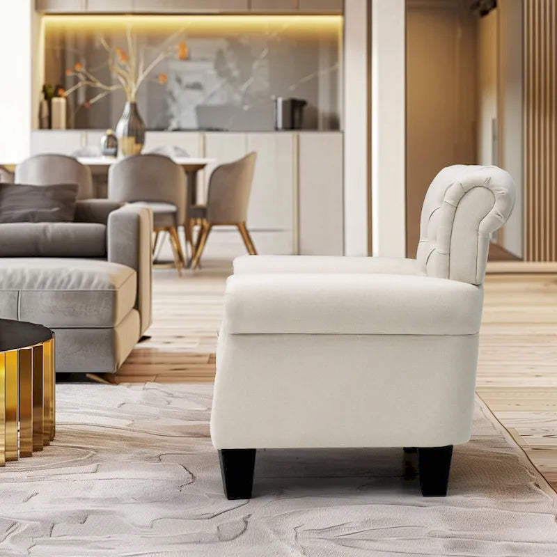 Fauteuil lounge/club moderne, adapté au salon