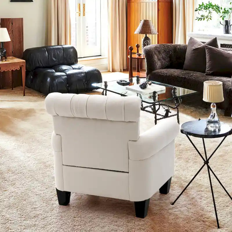 Fauteuil lounge/club moderne, adapté au salon