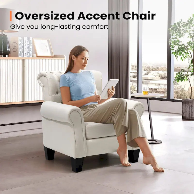 Fauteuil lounge/club moderne, adapté au salon