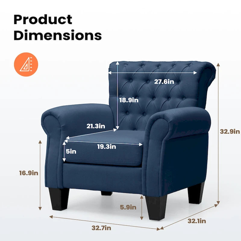 Fauteuil lounge/club moderne, adapté au salon