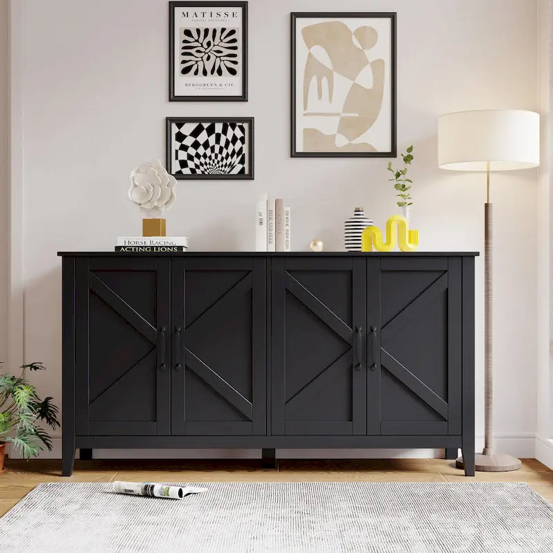 Meuble de rangement autoportant pour le salon, le bureau ou la chambre