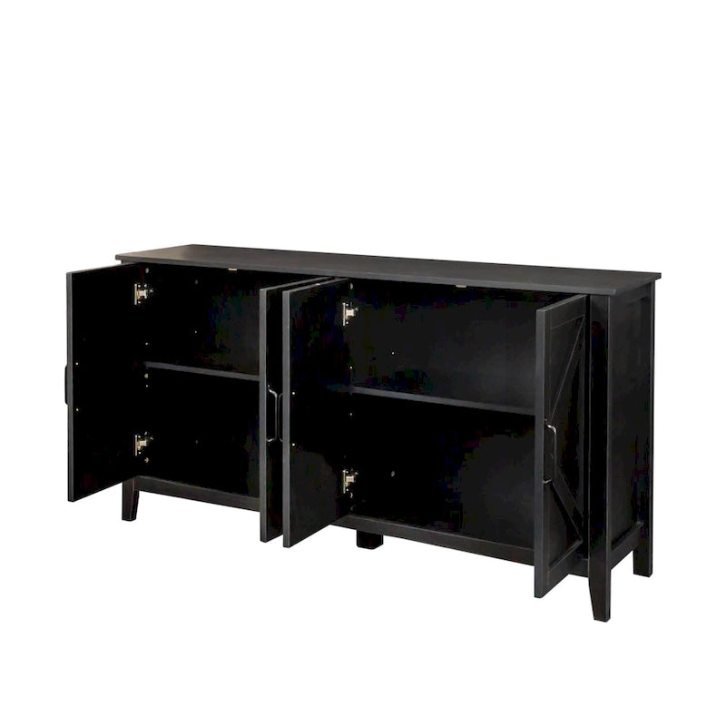 Meuble de rangement autoportant pour le salon, le bureau ou la chambre