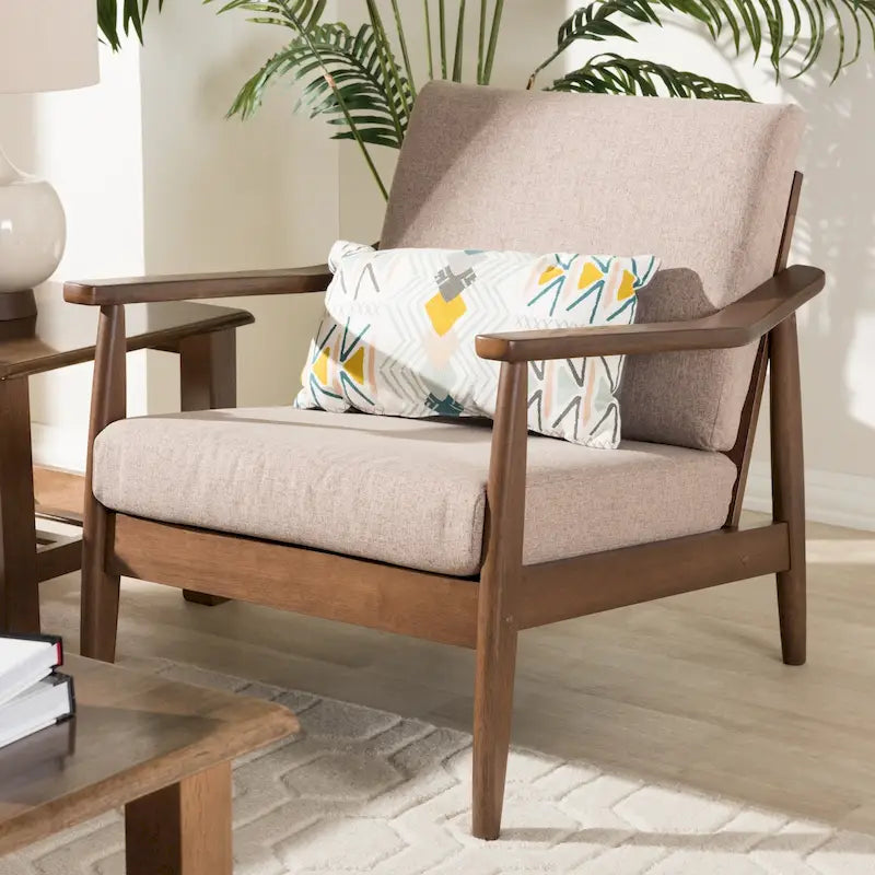 Fauteuil Mid-century par