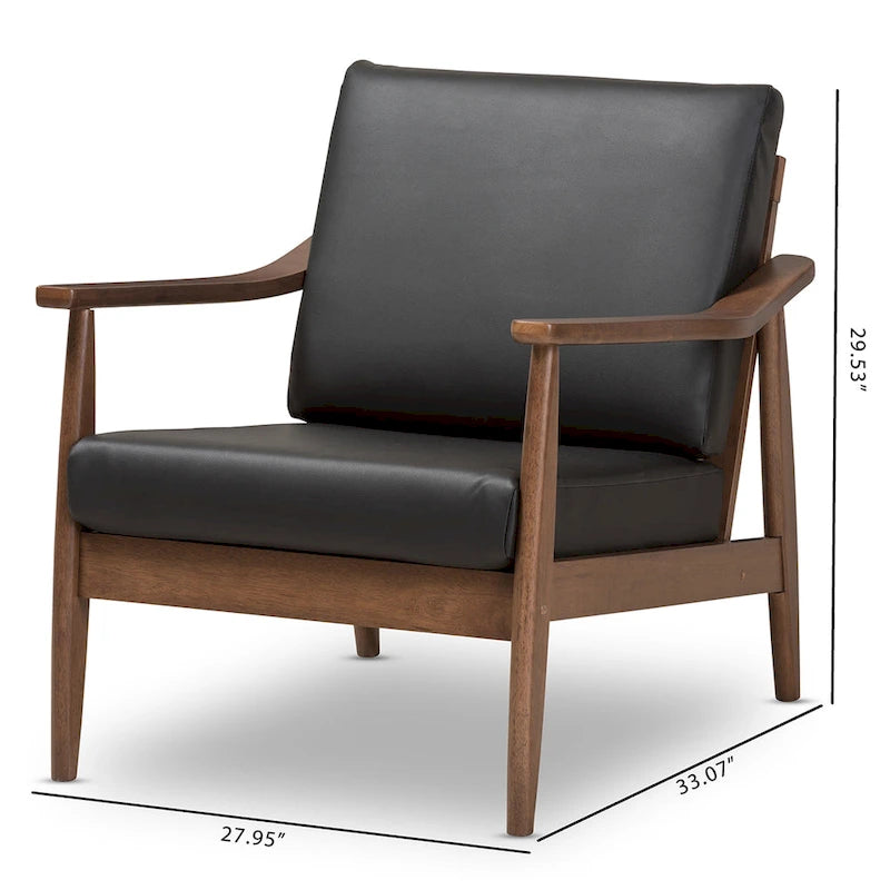 Fauteuil Mid-century par