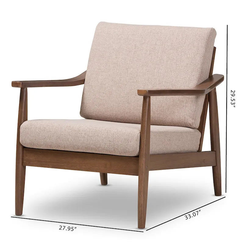 Fauteuil Mid-century par