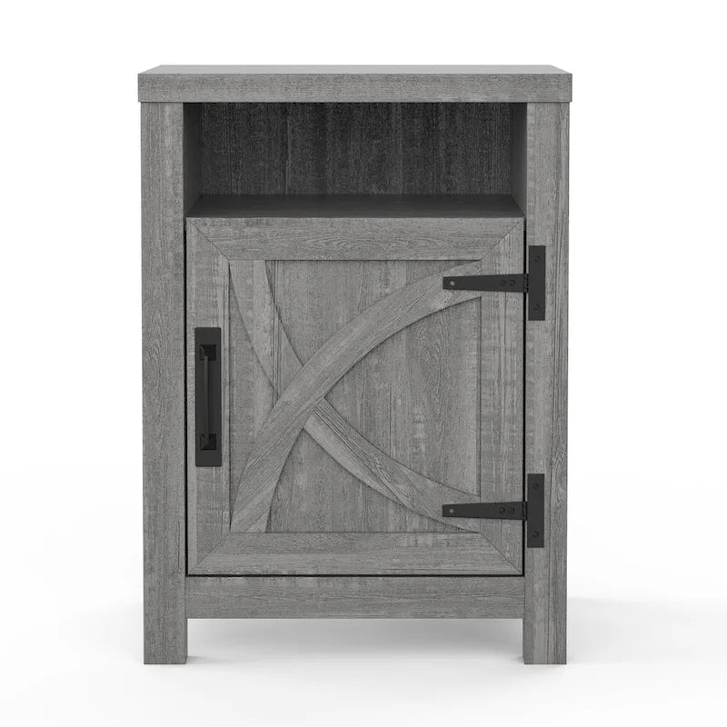 Table d'appoint de canapé/chevet avec étagère de rangement