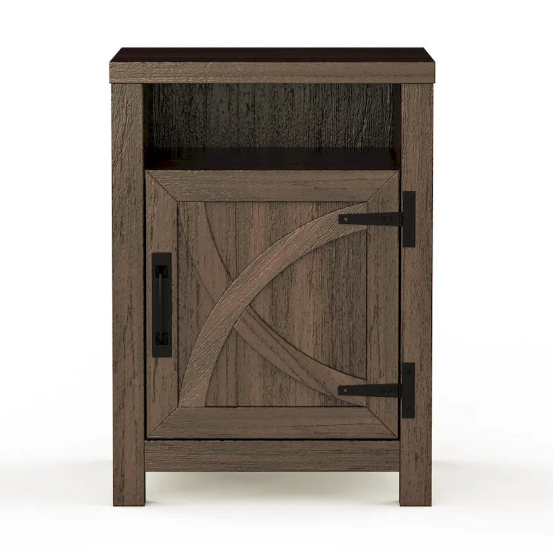 Table d'appoint de canapé/chevet avec étagère de rangement